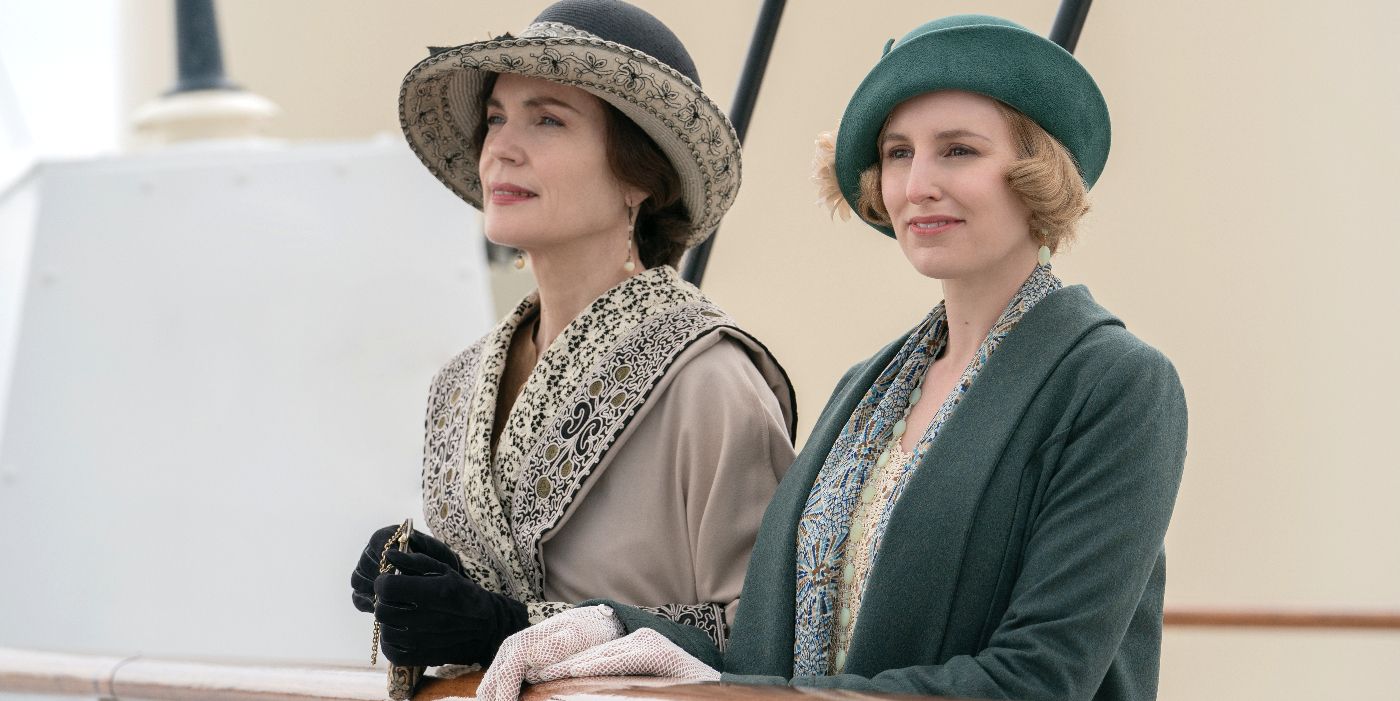 Hugh Bonneville & Elizabeth McGovern Interview - Downton Abbey: A New Era