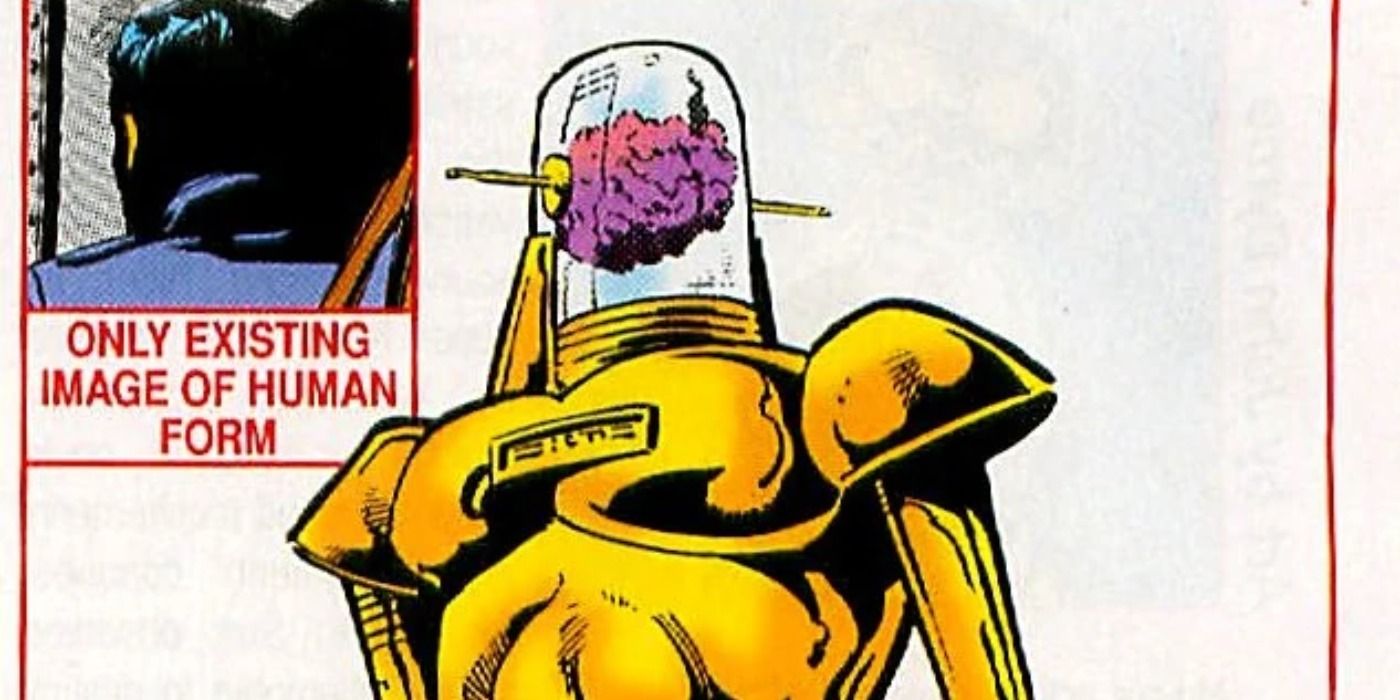 Dr Sun reveals his robotic body in a Marvel comic.