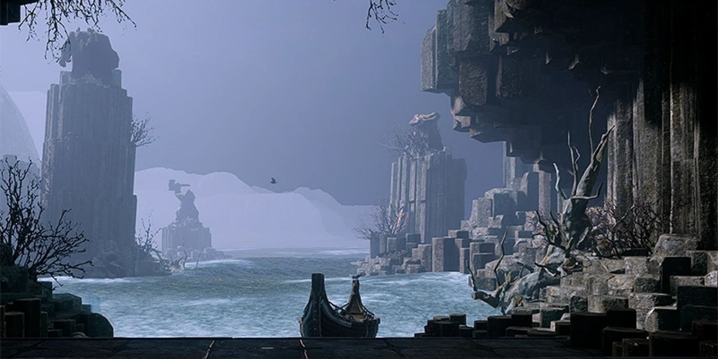 The Storm Coast as seen in Dragon Age Inquisition.