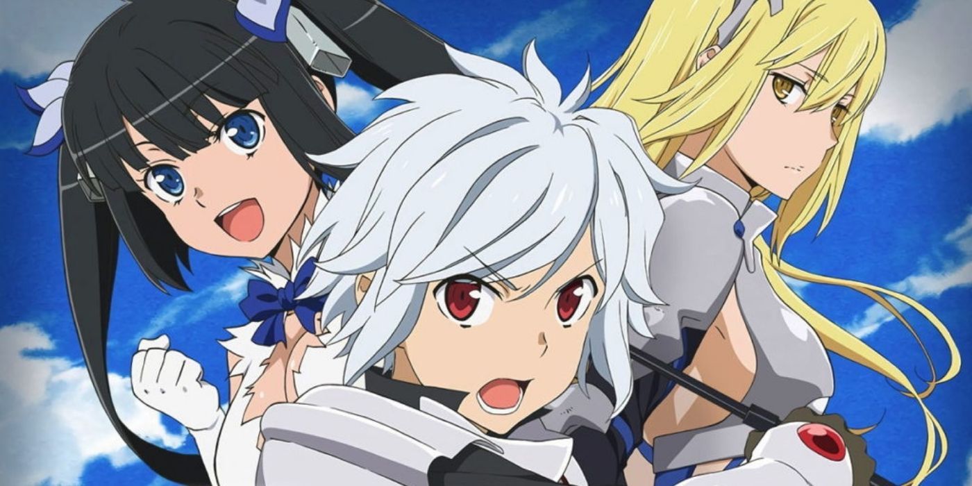 Characters from the anime Dungeon Ni Deai Wo Motomeru No Wa Machigatteiru Darou Ka IV.