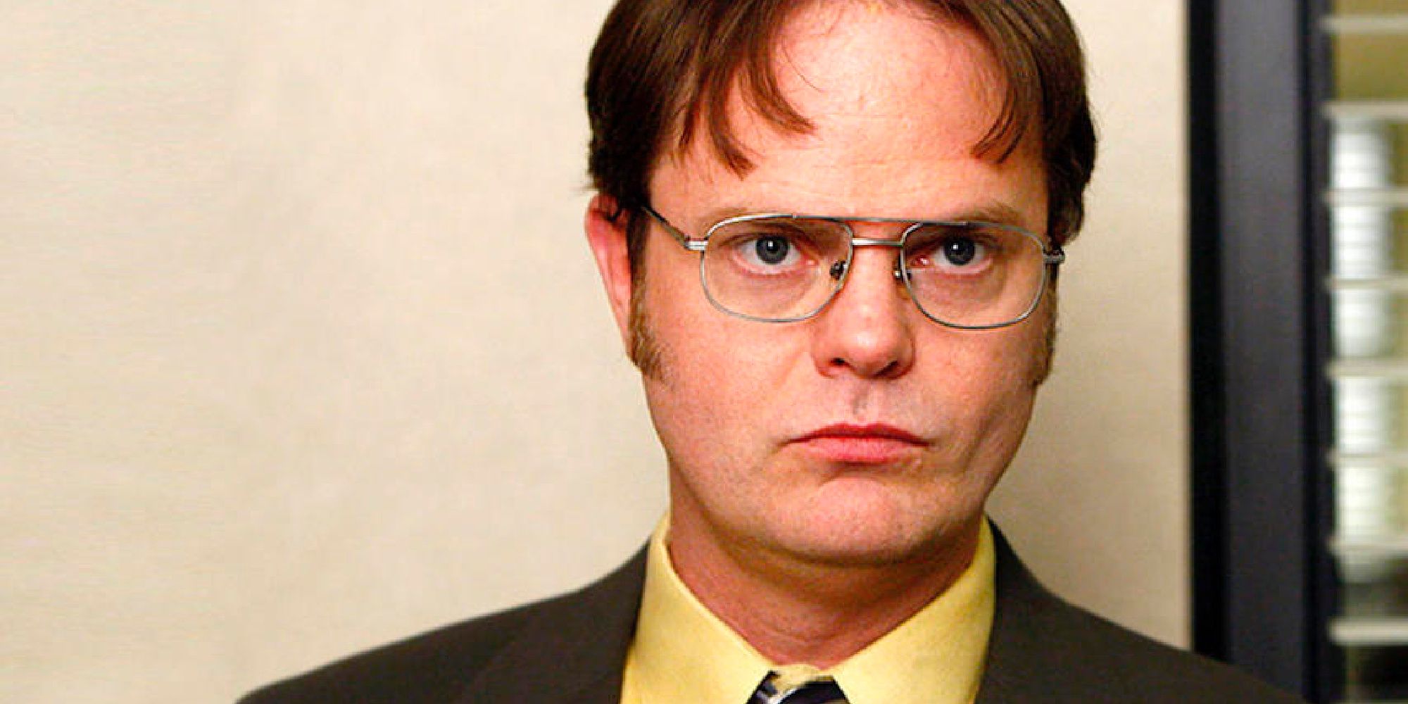 Dwight Shrute in the confessional on The Office