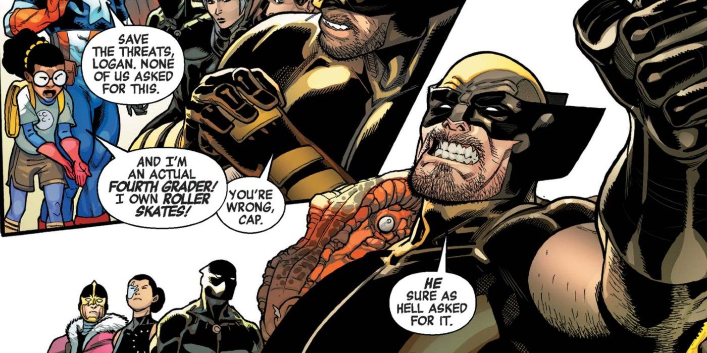 Echo with the Avengers team in Avengers #41.