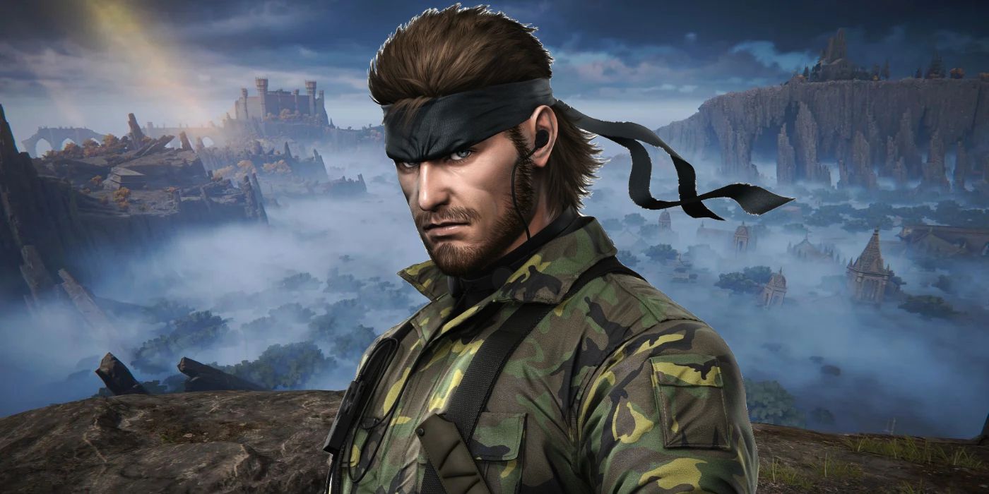 Elden Ring memes reference Metal Gear Solid 3's ladder scene Snake Eater Message
