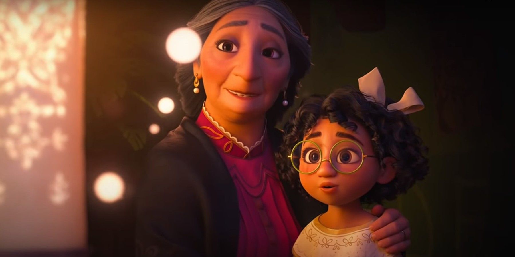 Encanto - Abuela Madrigal with Mirabel Madrigal as a child