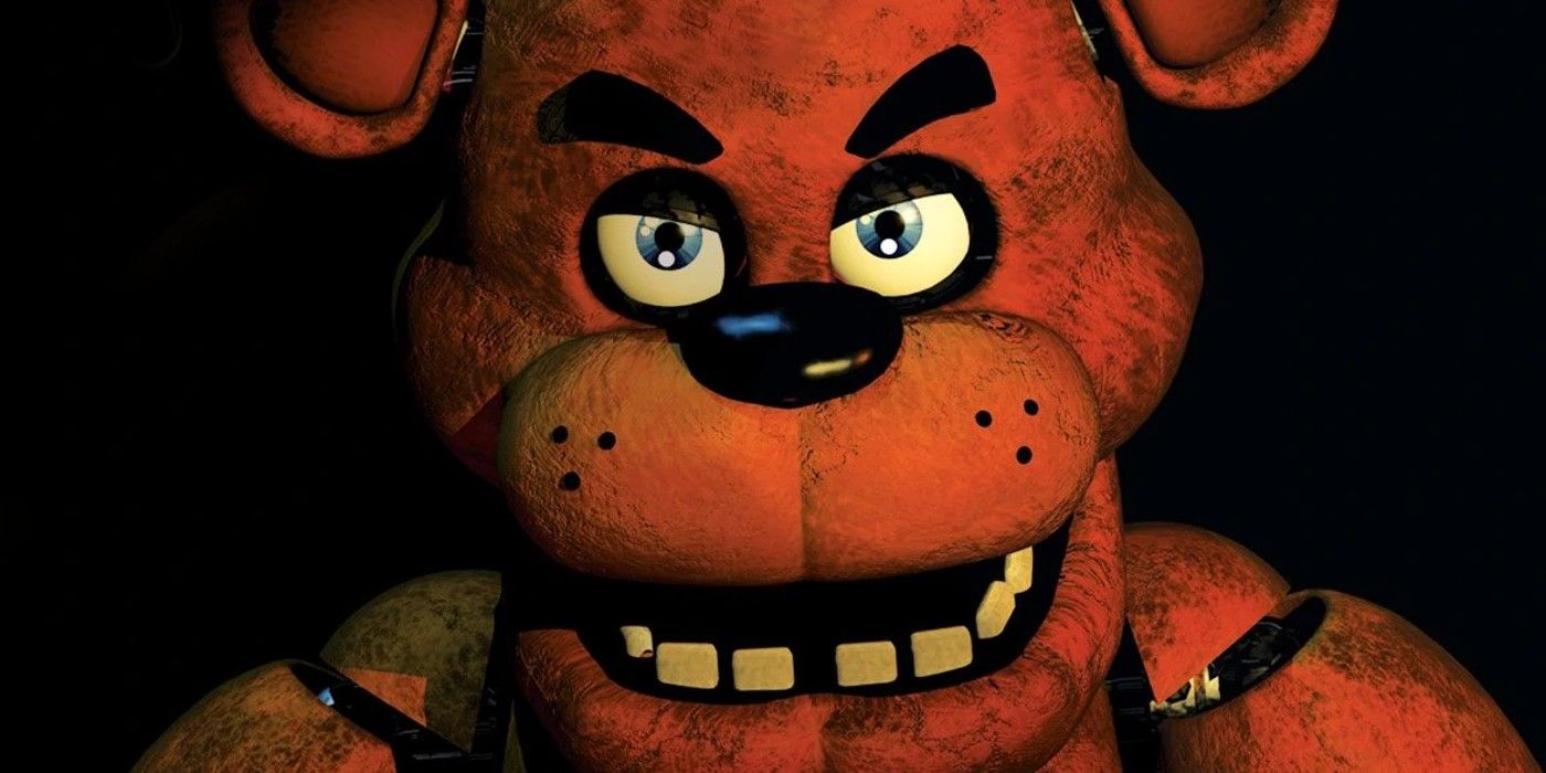 Freddy lunges at the user from Five Nights at Freddy's 