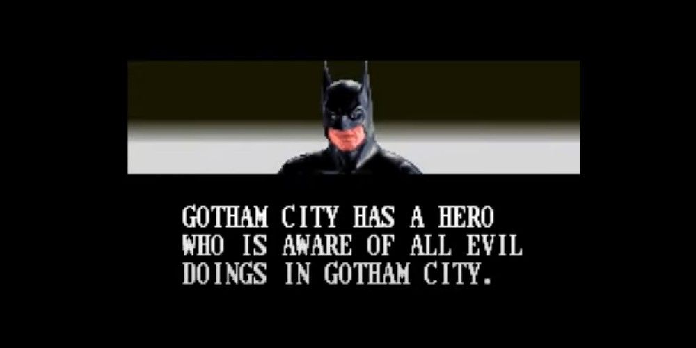 Batman Video Game Batman Returns Returns
