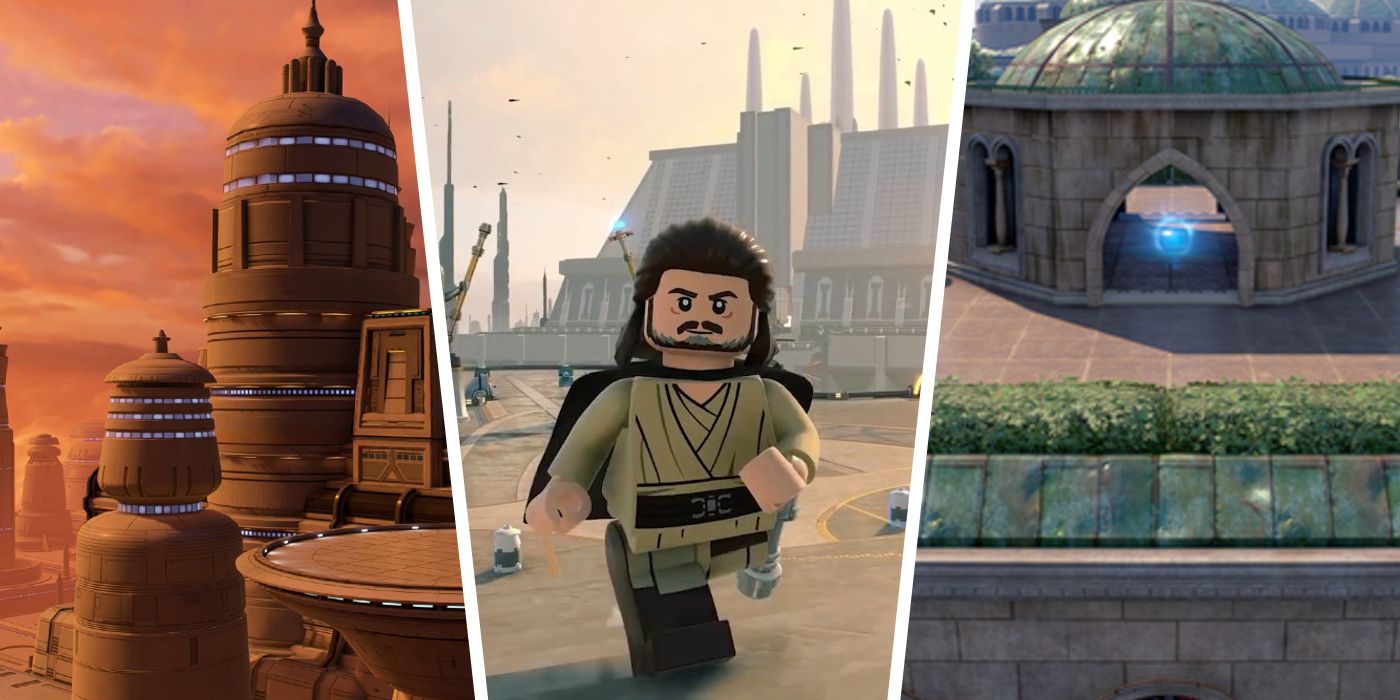 Every LEGO Star Wars Skywalker Saga Hub World Ranked Bespin Coruscant Naboo