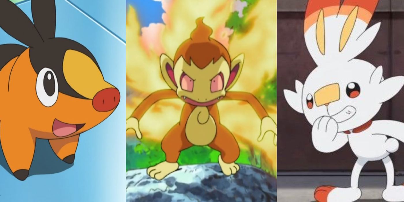 pokemon fire starters