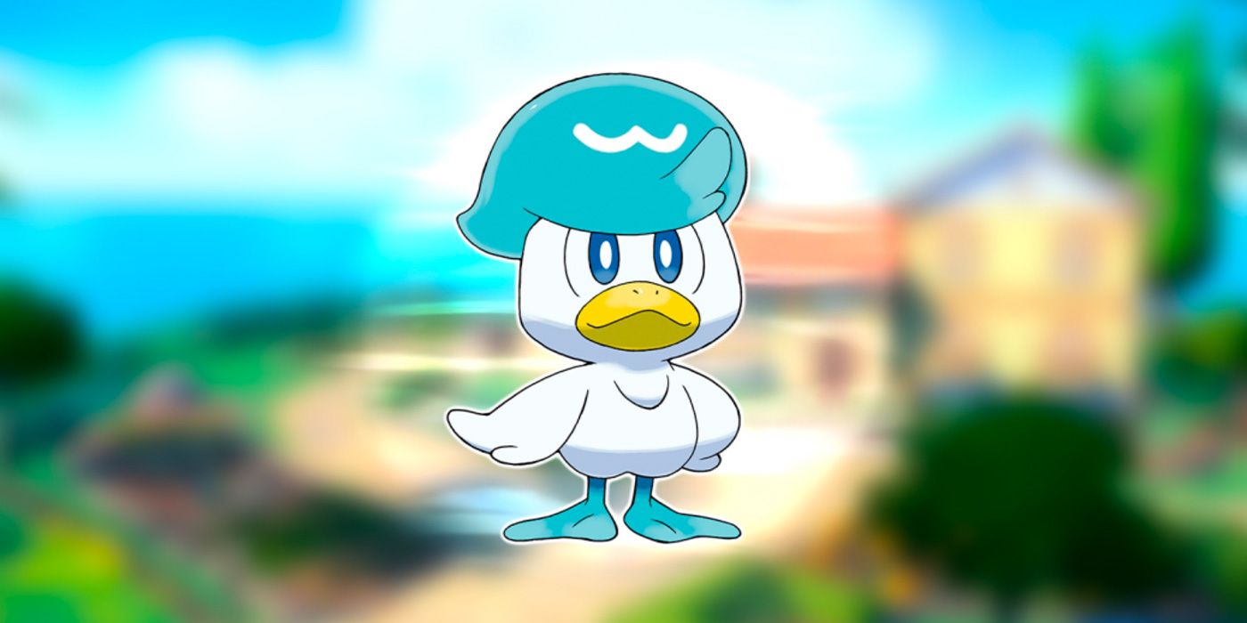 Quaxly's design is the worst of Pokémon SV's starters.