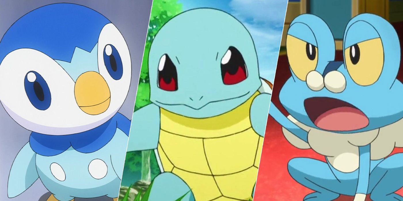 Every Pokemon Water Starter Ranked Worst To Best