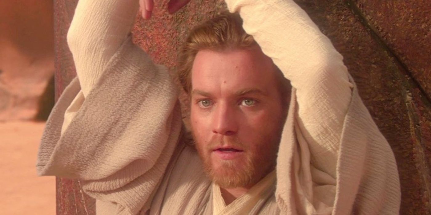 Ewan McGregor as Obi-Wan in Attack of the Clones