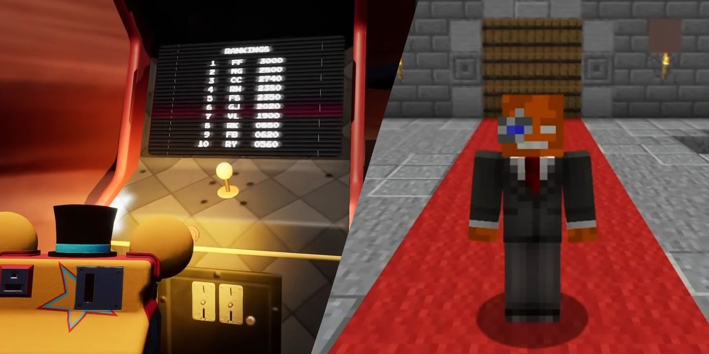 FNAF: Security Breach Fan Builds Playable Princess Quest In Minecraft