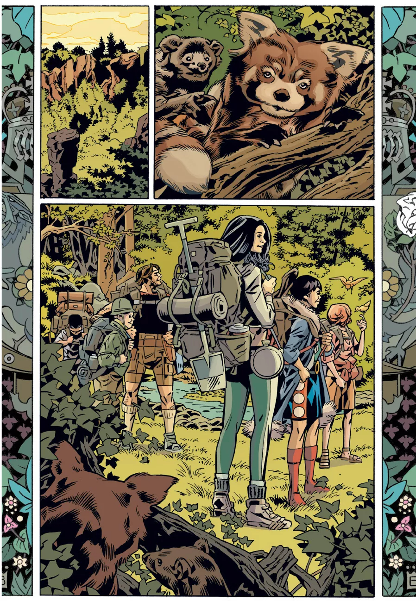Fables-151-Comic-Art-Preview-wolf family