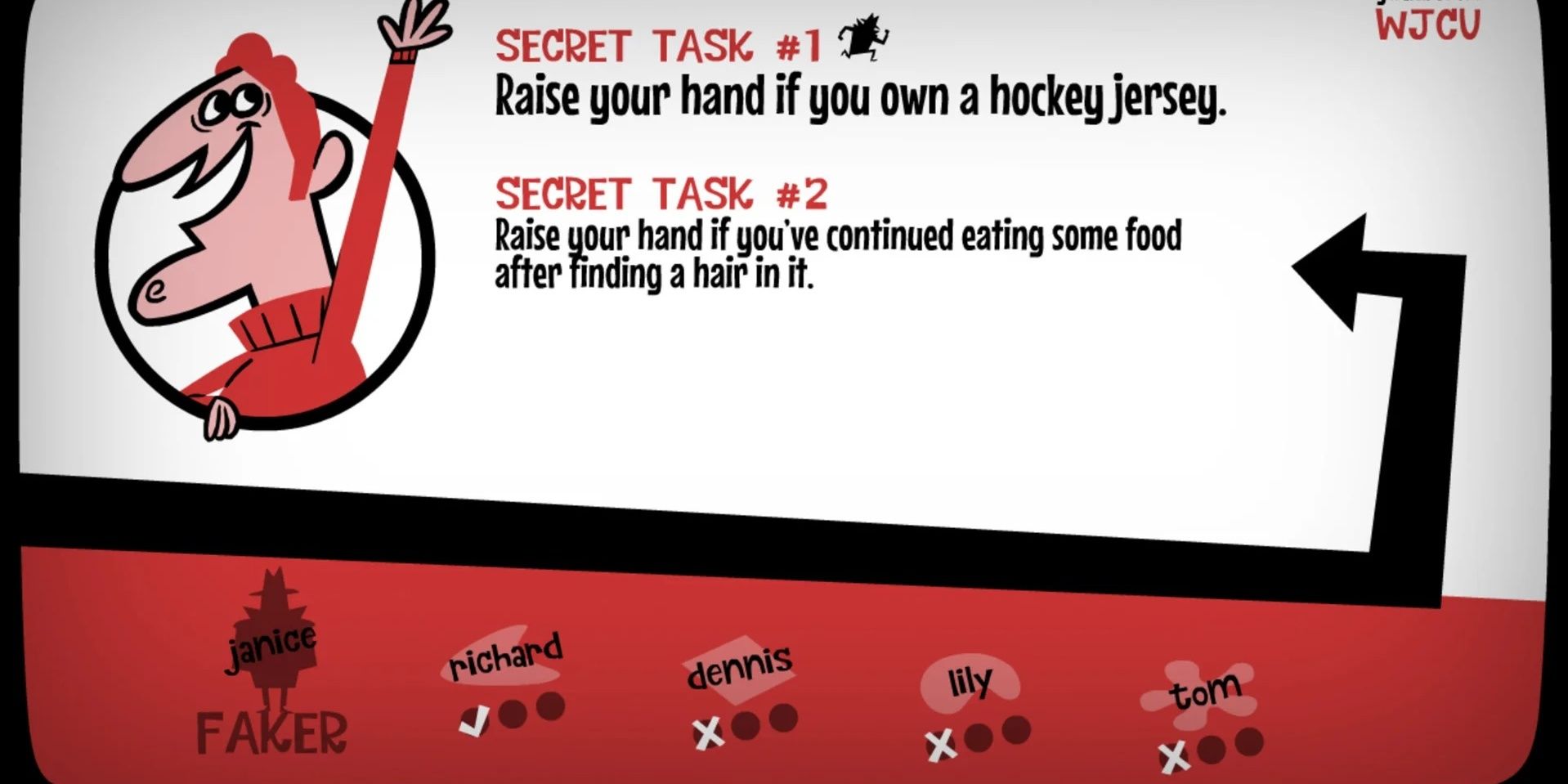 Fakin It gameplay from the Jackbox Party Pack 3