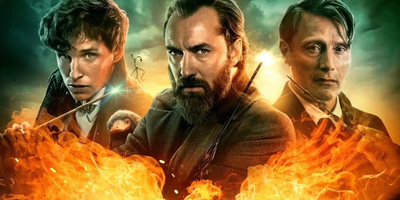 Fantastic Beasts 3 Secrets of Dumbledore Poster Phoenix
