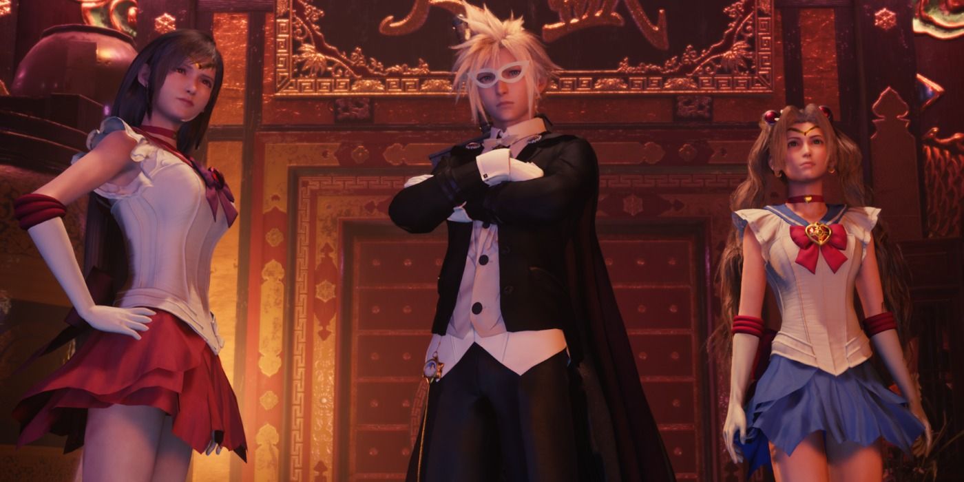 Why are there so many Final Fantasy VII Remake dress mods?