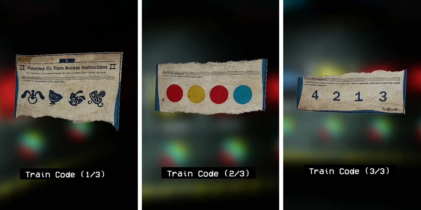 Finding The Train Codes In Poppy Playtime Chapter 2