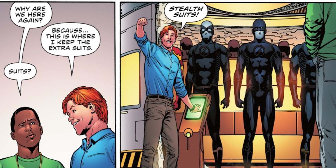 Flash Stealth Suit DC Comics