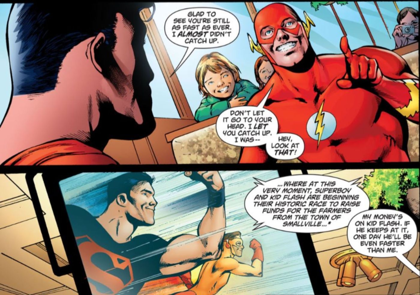 Flash Believes One DC Hero Can Run Faster Than Him