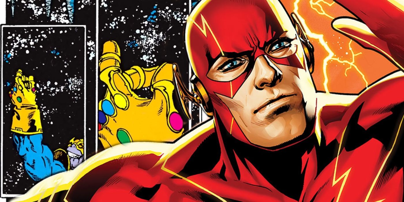 Flash is immune to Thanos' Infinity Snap.