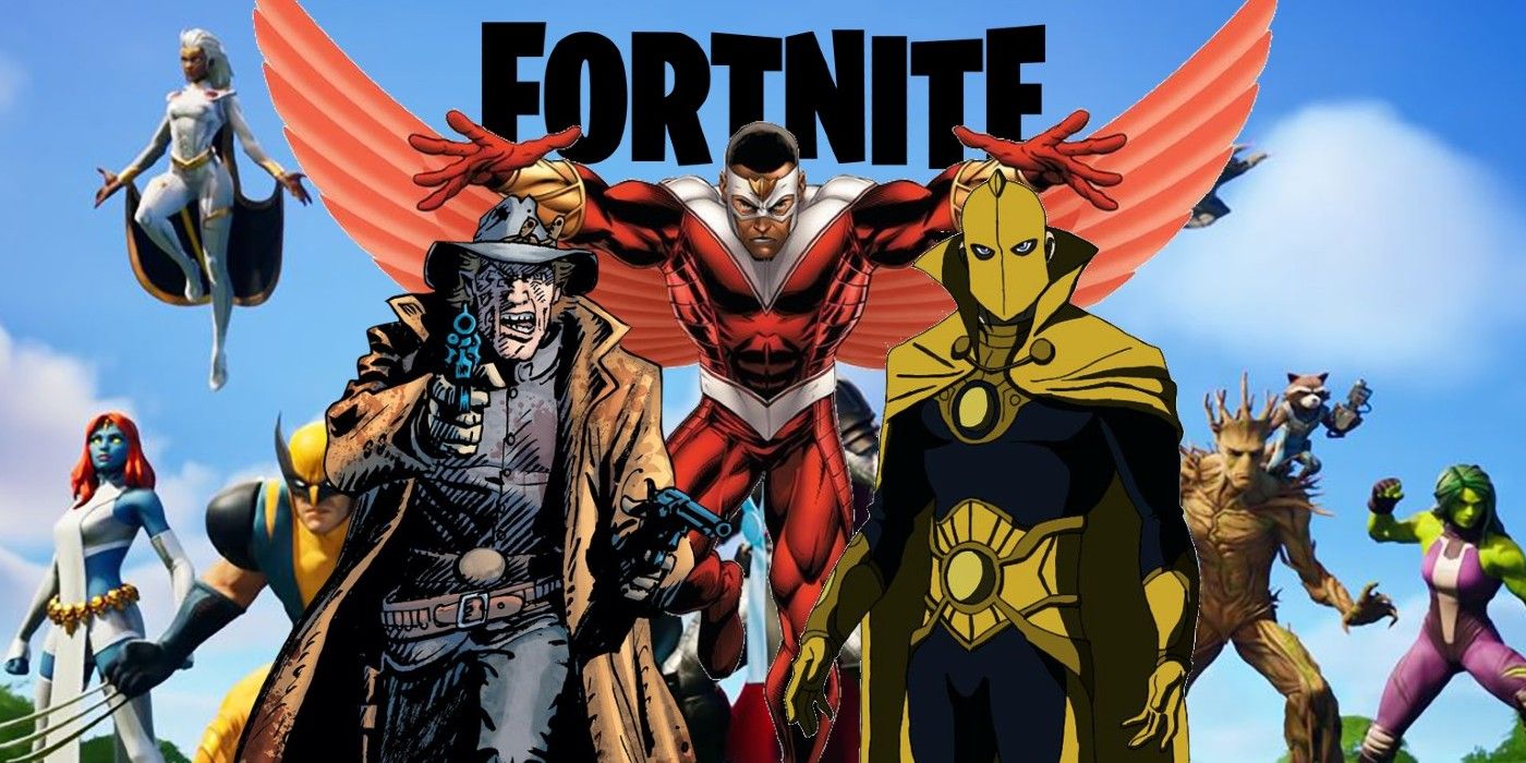 Fortnite New Marvel DC Skins Sam Wilson Falcon