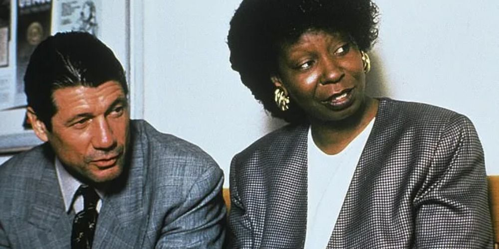 Fred Ward and Whoopi Goldberg in The Player