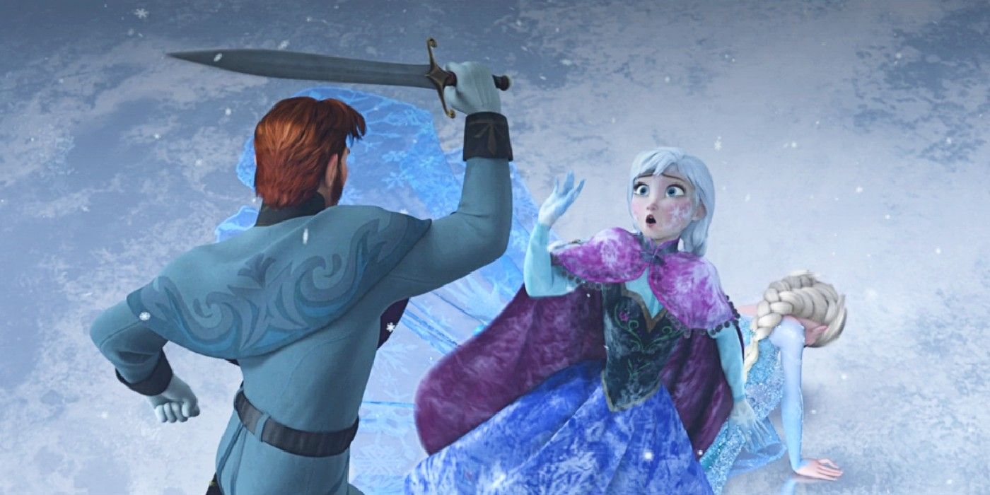Frozen 2013 Anna Elsa Ending