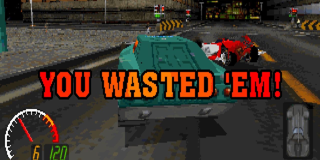 Gameplay from Carmageddon
