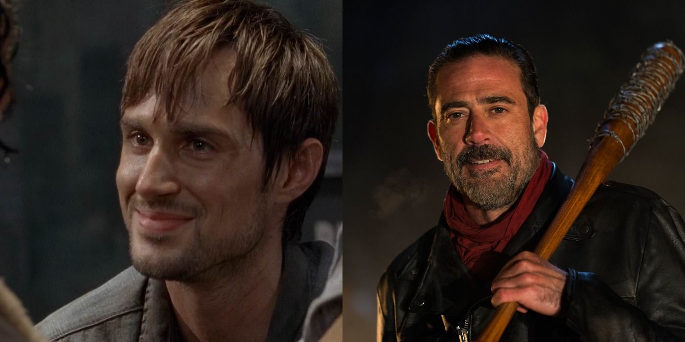 Gareth and Negan from The Walking Dead. 