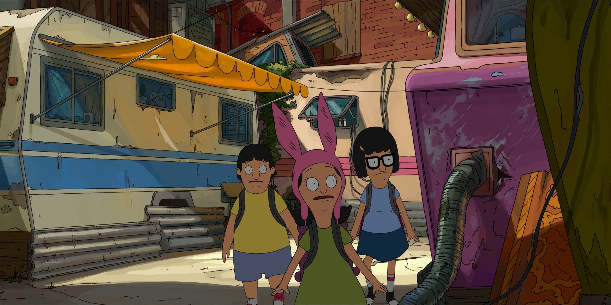Gene, Tina and Louise in The Bob's Burgers Movie