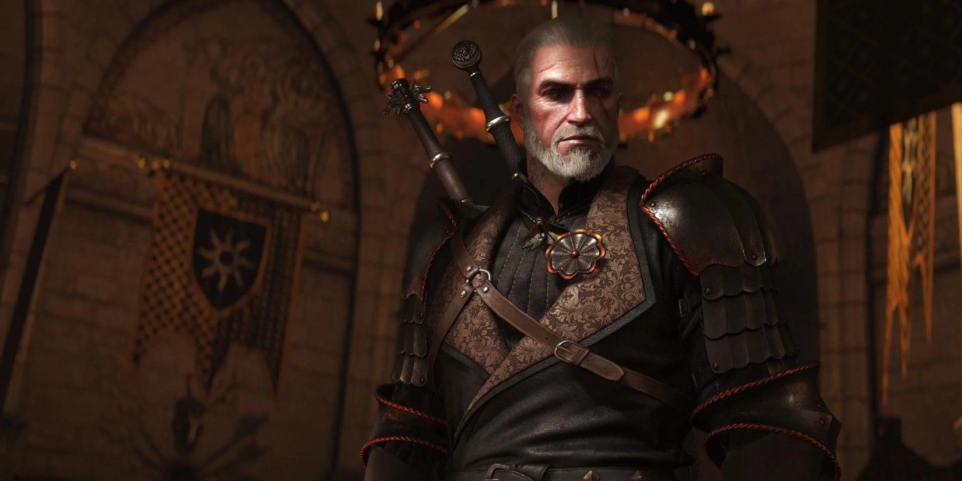 Geralts Coolest Rarest Witcher 3 Armor Toussaint Ducal Guard Captains Armor