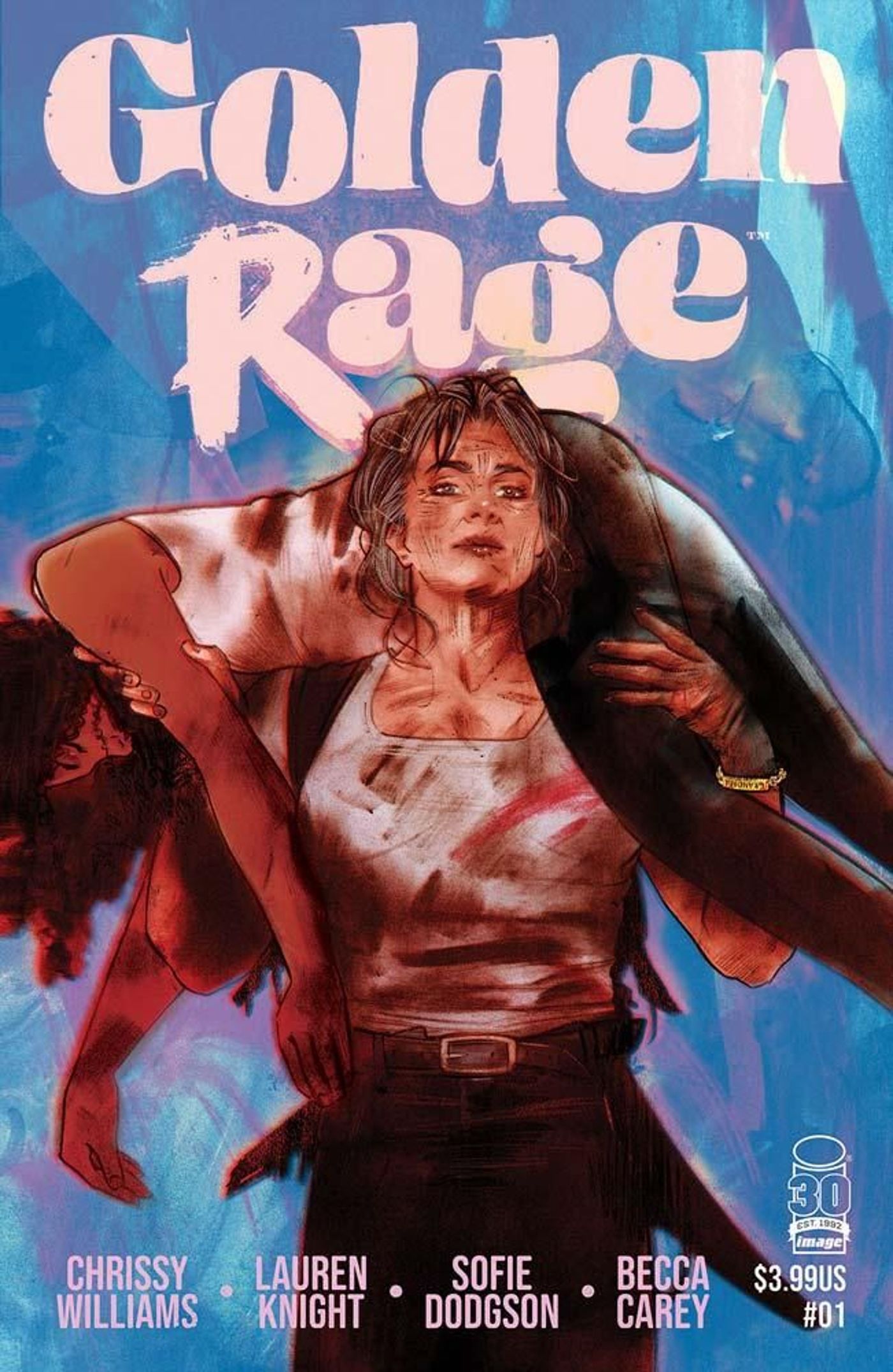 Golden Rage Variant Cover