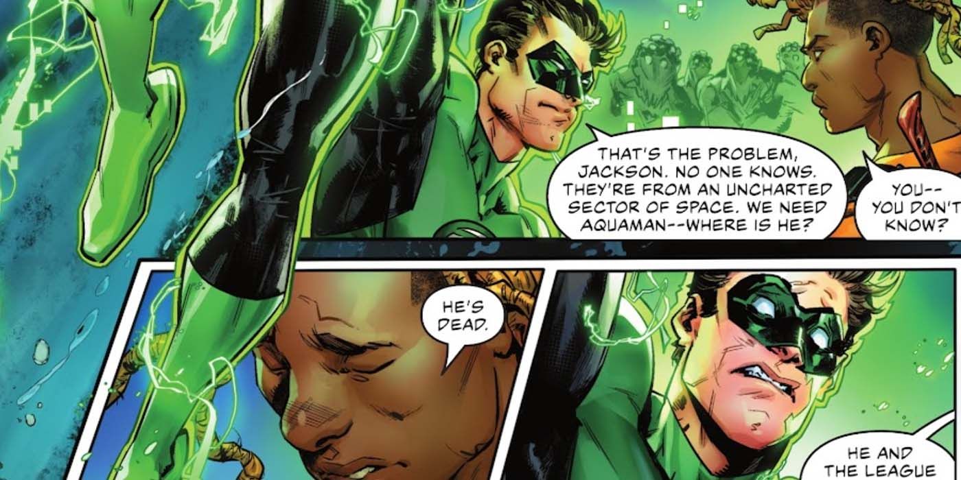 Green Lantern Death of Justice League