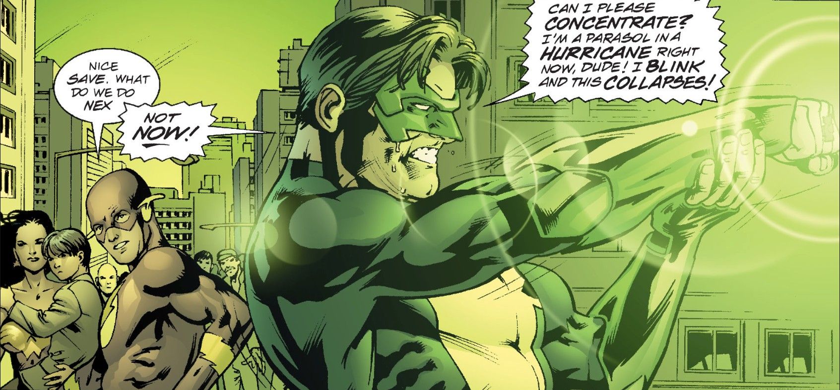 Green Lantern Kyle Rayner Saves Murmansk