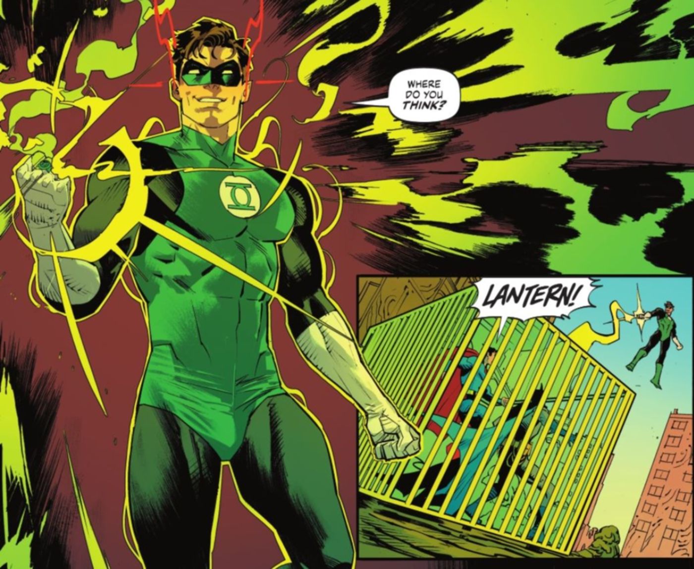 Green Lantern Possessed Batman Superman World&rsquo;s Finest DC Comics