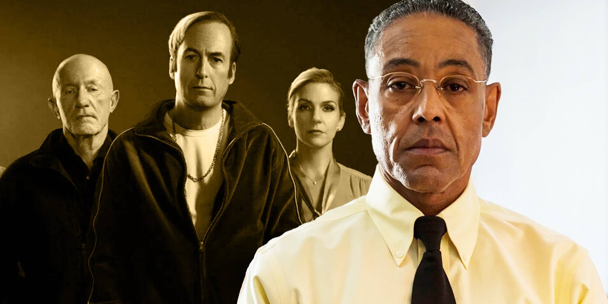 Gus fring yellow shirt