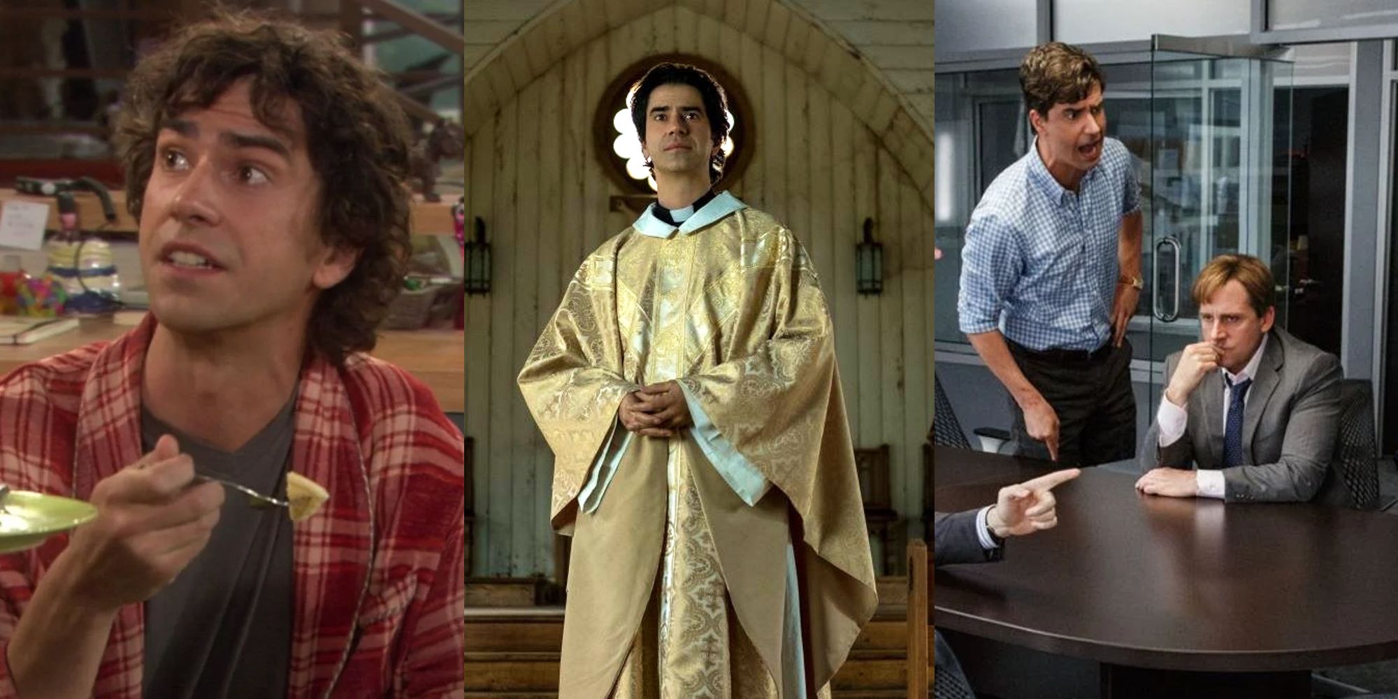 Hamish Linklater in New Adventures of Old Christine, Midnight Mass, and The Big Short