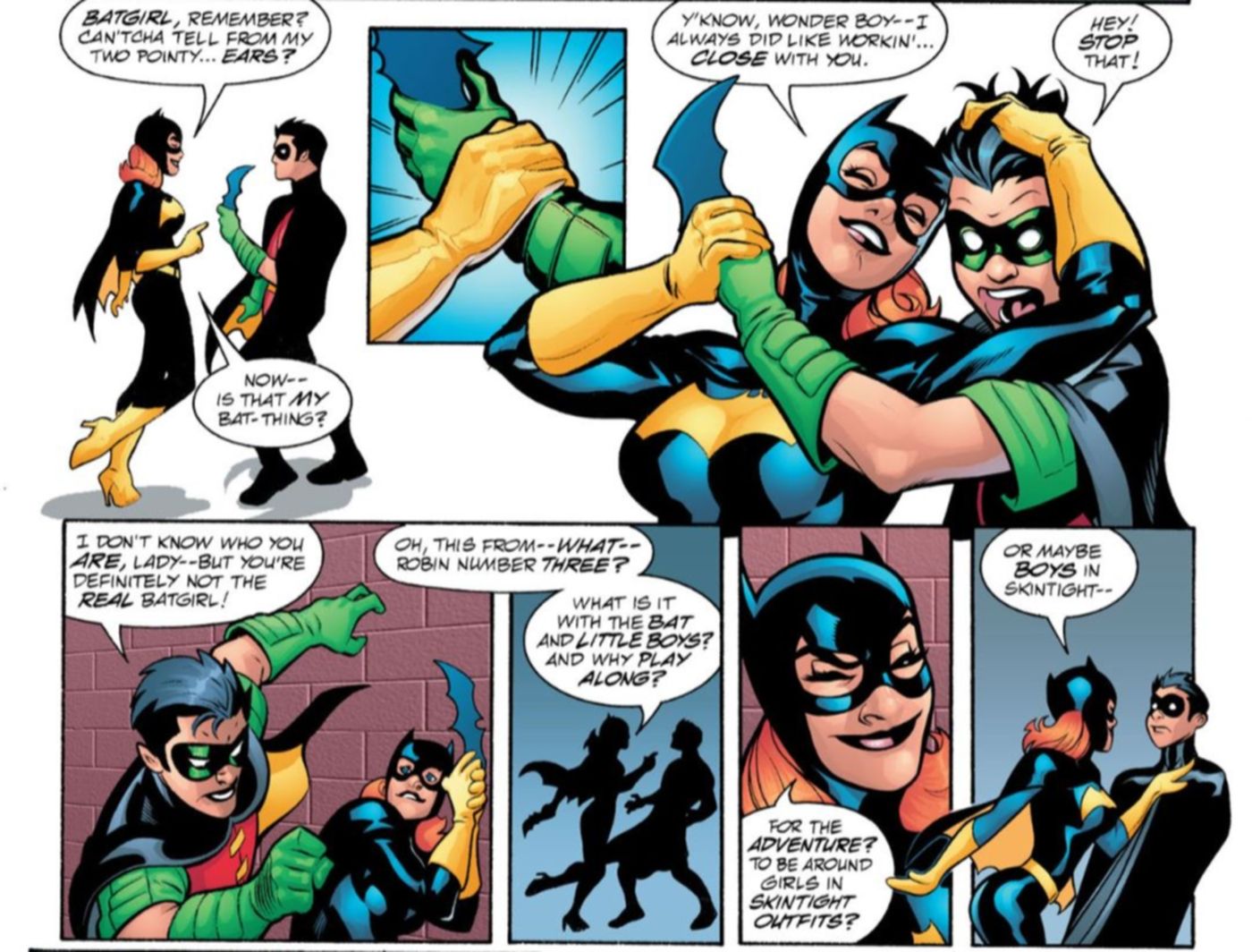 Harley Quinn Batgirl Tim Drake Robin DC Comics