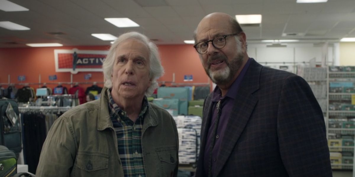 Gene Cousineau (Henry Winkler) and Tom (Fred Melamed) in season 3 of HBO Barry