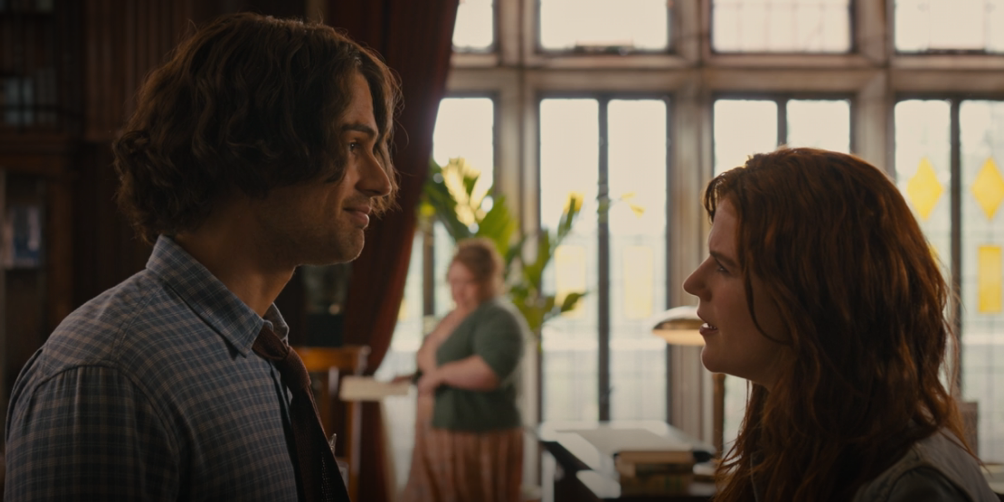 Clare and Henry meet in HBO's The Time Traveler's Wife.