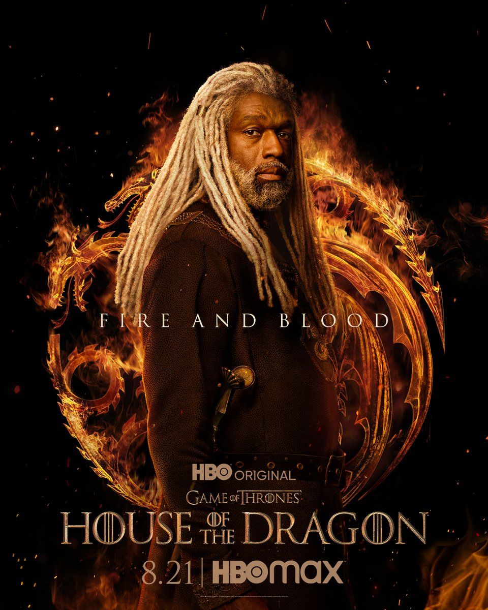 House of the Dragon Steve Toussaint as Corlys Velaryon