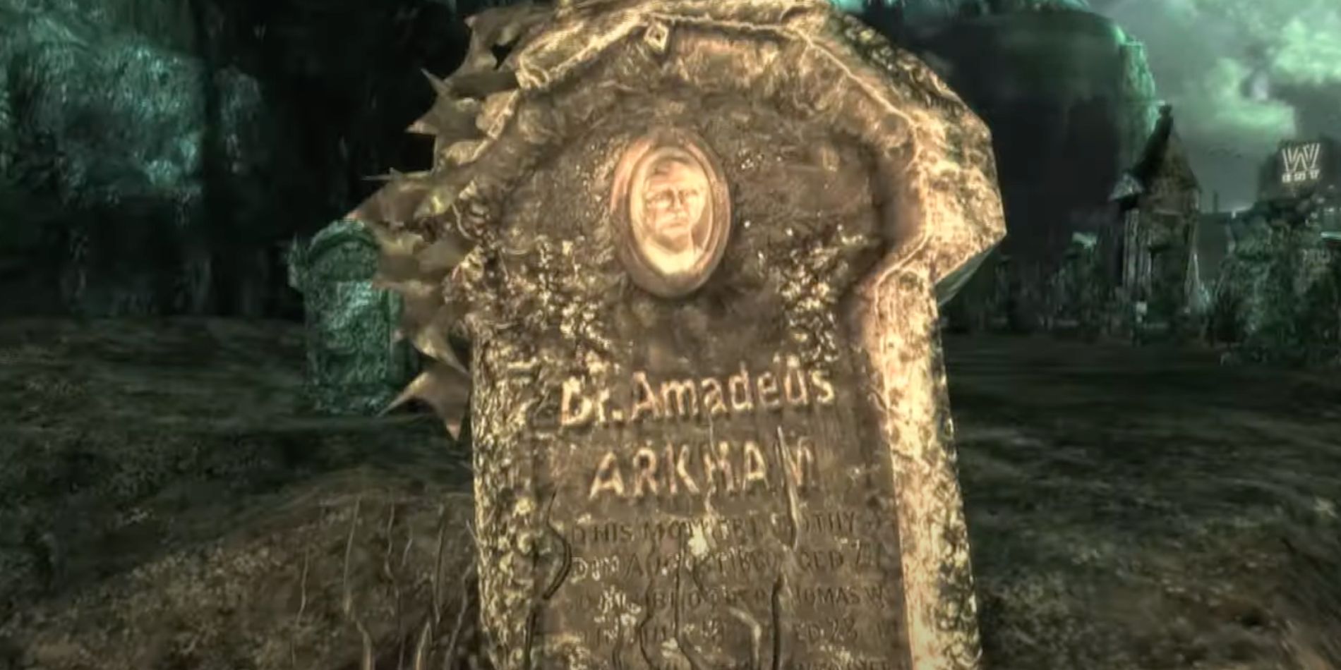 How Batman Arkham Asylum's Founder Ended Up Its Second Inmate Arkham's Grave