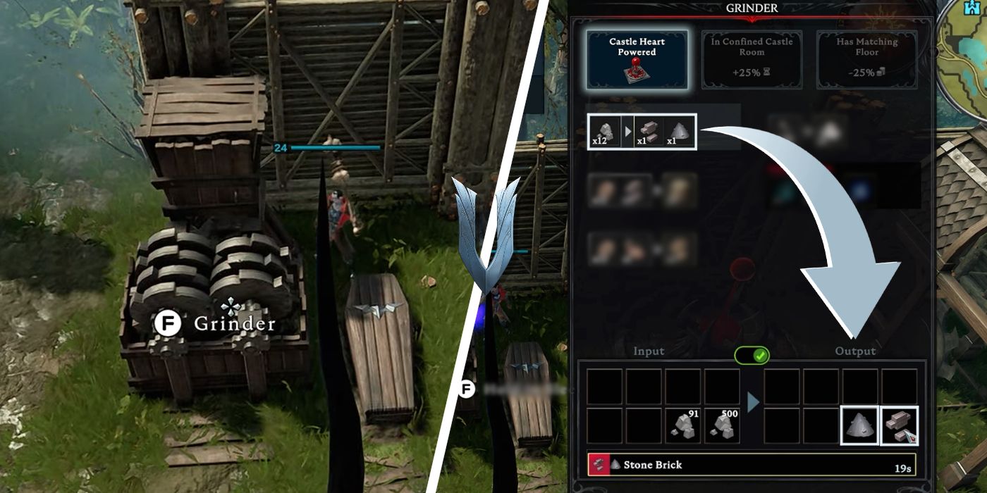 How To Get Stone Dust & Stone Bricks in V Rising