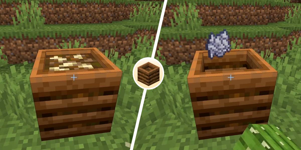 Minecraft Composter House Composter Minecraft The Easiest Way To Make And Use A Composter In