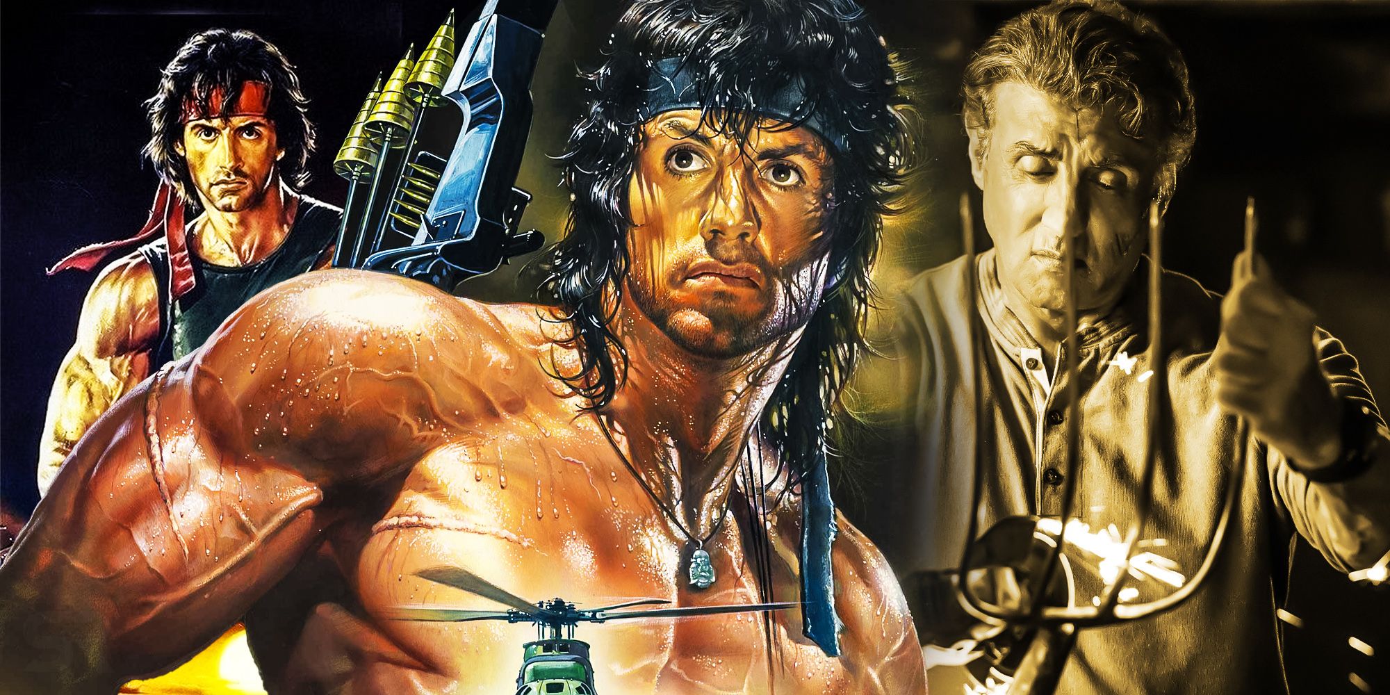 How many rambo movies are there