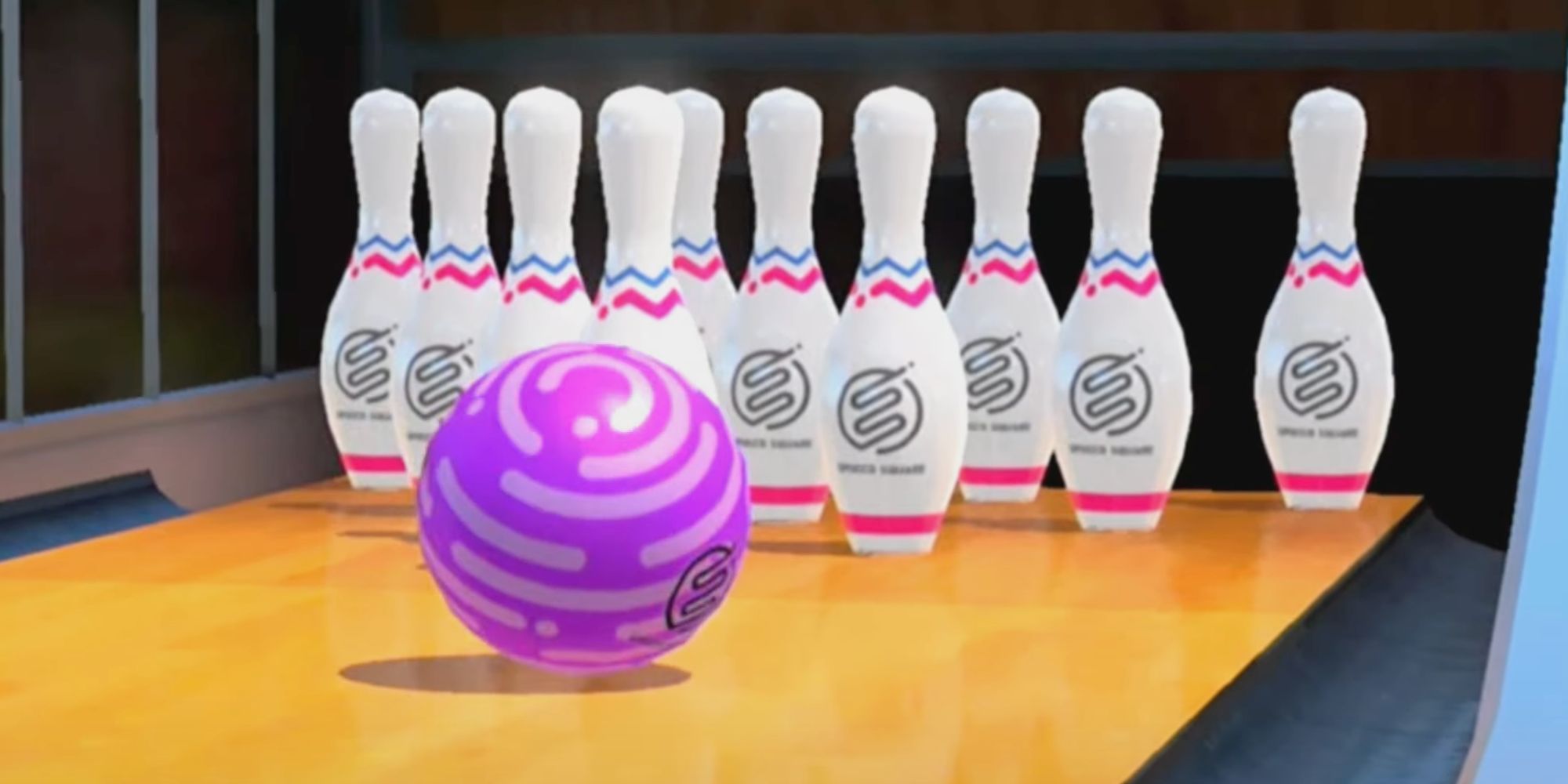 How to Get a Strike Every Time in Nintendo Switch Sports Bowling Ball Hitting Pins Strike Replay