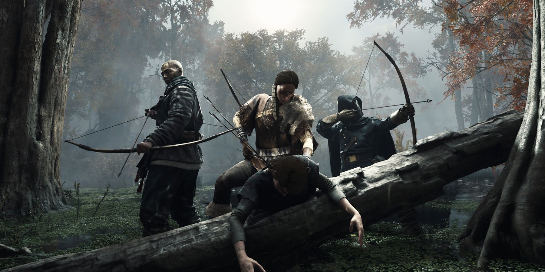 Hunt: Showdown's Clue mechanics give players enough information to track enemy teams and anticipate their movements.