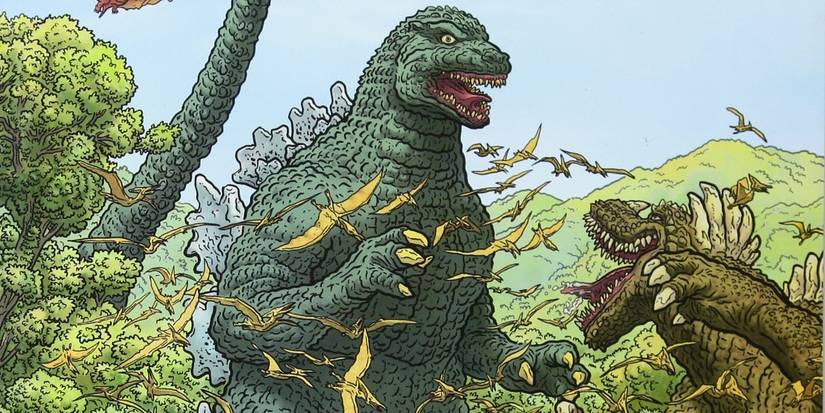 IDW Godzilla: Gangsters and Goliaths Cover