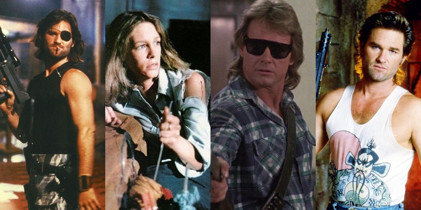 Images of various heroes from John Carpenter Films