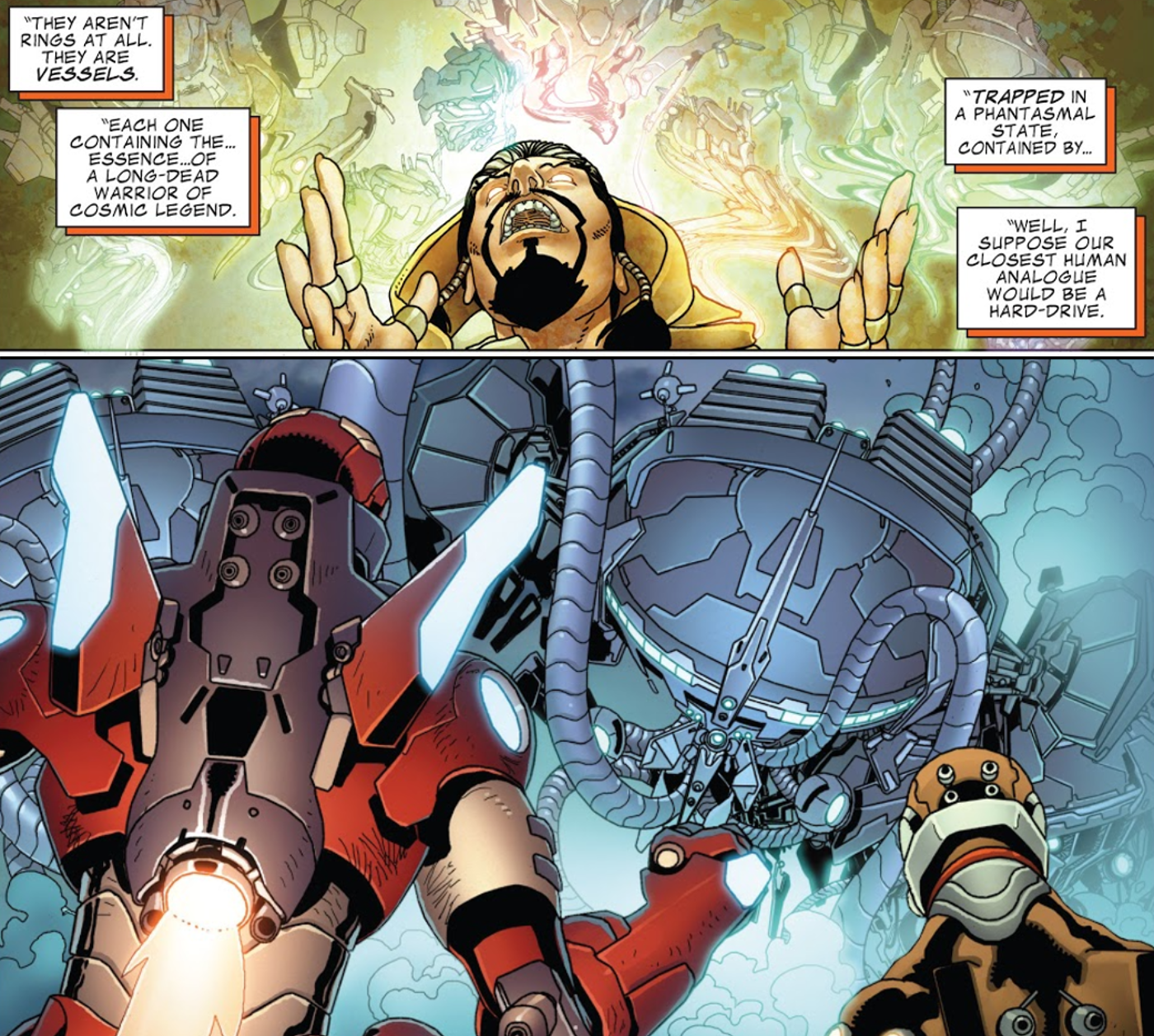 Iron Man Mandarin Shang-Chi Ten Rings Titanomechs